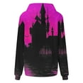 thumbnail image 4 of UPPADA Womens Graphic Hoodies Spring Fall Casual Long Sleeve Hooded Sweatshirts Trendy Loose Fit Pullover Tops Women Hoodies Graphic Hot Pink,L, 4 of 7