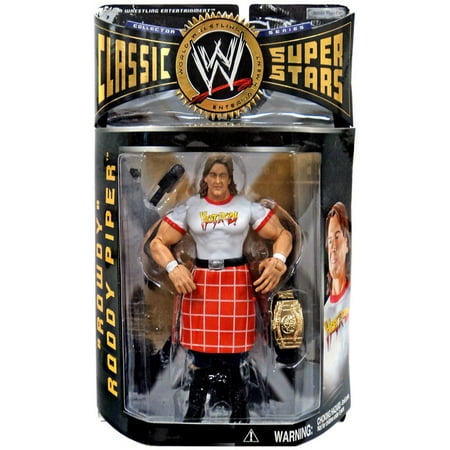 Classic Superstars Wwe Jakks Figure - WWE Wrestling Classic Superstars Series 4 Rowdy Roddy Piper Action Figure