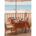 thumbnail image 2 of Outdoor Tablecloth with Umbrella Hole for Patio/Picnic/Party/Camping, Japanese Style Waterproof Table Cloth Rectangle Table Cover Washable, Vintage Art Cranes Ocean Wave Red (52"x 70"), 2 of 8