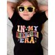 thumbnail image 1 of Young Girl Casual Flower & Letter Slogan Printed Short Sleeve T-Shirt, 1 of 7