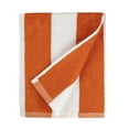 thumbnail image 4 of Freshee Cabana Stripe Beach Towel, Orange - Featuring Intellifresh Antimicrobial Technology, 4 of 7