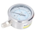 thumbnail image 3 of Fafeicy YN-60 Vacuum Pressure Gauge, Stainless Steel Vacuum Manometer, 1/4in NPT Thread Specification, For Measuring The Pressure Of Fluid Media, Class 2.5 Accuracy, 3 of 8