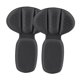 thumbnail image 1 of Almohadillas para el talón jinwen Pétalos negros, 1 of 8