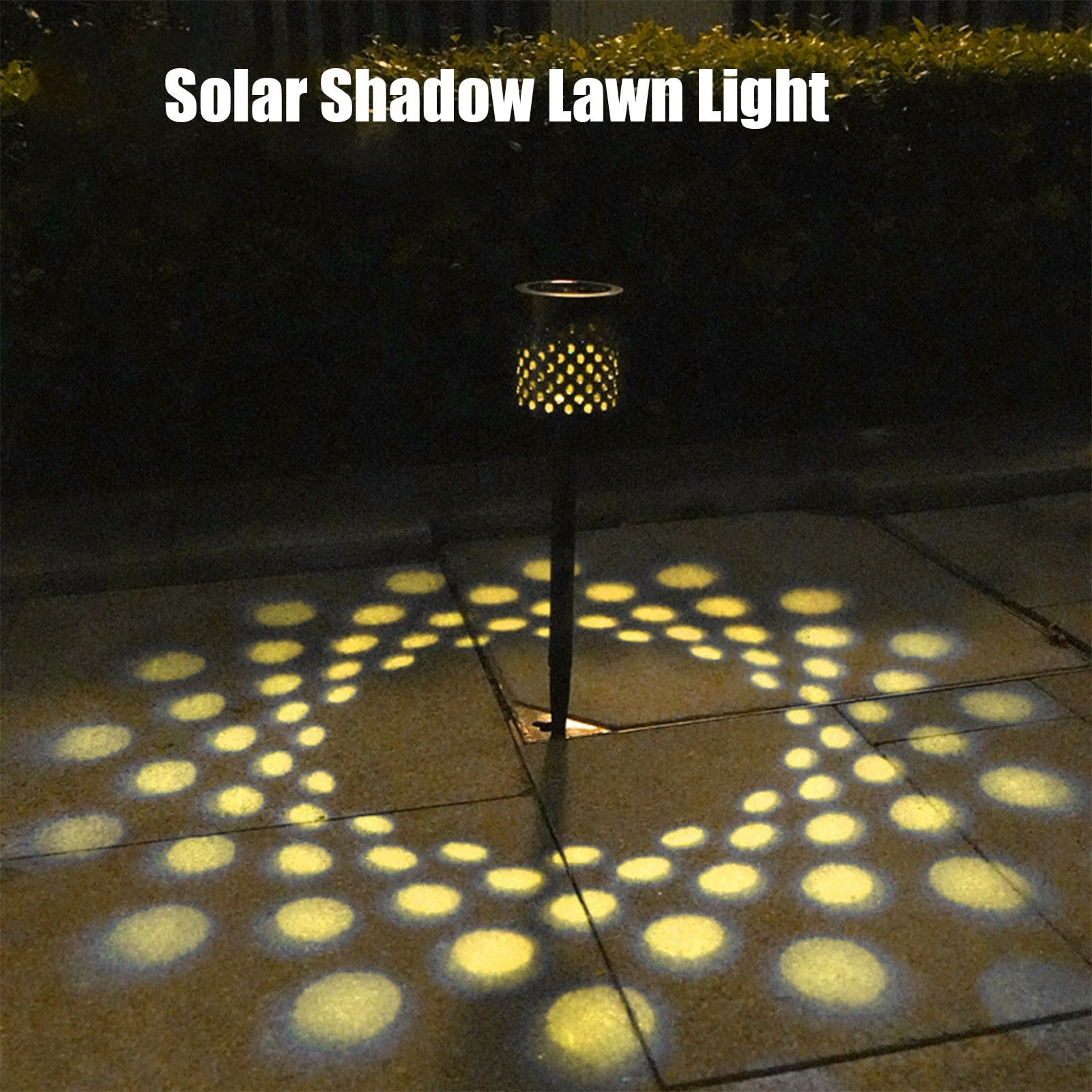 Solar Lights Outdoor, Ip65 Waterproof, Auto On/Off, Solar Garden Lights for Yard Patio Pathway, 2 Pack