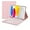 Pink, variant on Touch Keyboard Case for iPad (A16) 11th Generation 11 Inch (2025), iPad 10th Generation 10.9 Inch (2022) with Pencil Holder - Magnetically Detachable Touch Bluetooth Keyboard (Dark Green)