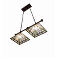 thumbnail image 6 of Meyda Tiffany 181723 Prairie Wheat 2 Light 32" Wide Linear Pendant - MultiColor, 6 of 7