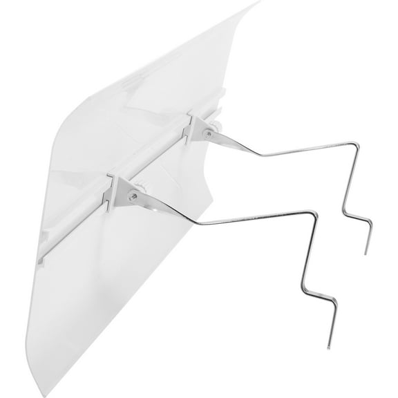 OFFIGAM White Plastic Deflector for Air Conditioner, Indoor Use, Prevents Direct Airflow, Easy Installation