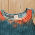 thumbnail image 3 of Gibobby Blusas Casual Camiseta sin mangas de baile para niños pequeños y niñas （Anaranjado， 6-7 Años), 3 of 5