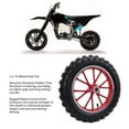 thumbnail image 3 of Mini Pneu de Roue avant de Vélo, 2,5 10 Pneu de Roue avant Moyeu de Chambre à Air en Caoutchouc Résistant à l'Usure Pneu de Moyeu de Roue 10 Pouces Mini Motos Tout-Terrain, 3 of 7