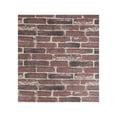 thumbnail image 1 of Self Adhesive Wear Resistant Floor Sticker – 70x77cm Glitter Mosaic Tile Wall Sticker, Retro Brown Red Brick Pattern, Home Kitchen Renovation Wall Sticker, DIY Adhesive Tile Wall Sticker, 1 of 8