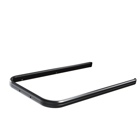 Ski-Doo New OEM Heavy Duty Rear Bumper, MXZ 129', Black, 860201306