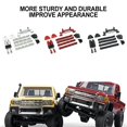thumbnail image 4 of Ounissouiy Asiento de varilla de conexión de montaje de amortiguador de aluminio para coche MN MN82 LC79 Rc MN78 Kits de construcción modelo Rojo, 4 of 6