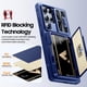 thumbnail image 3 of Funda GooseBox para Samsung Galaxy S25 Ultra, 6,9 pulgadas, RFID, color azul, 3 of 8