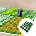 thumbnail image 4 of 20 Sheets Artificial Miniature Model Grass Tuft Static Grass Bushy Tuft Nylon Material for Train Sand Table Landscape, 4 of 5