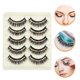 thumbnail image 5 of 10 pares pestañas postizas de pestañas brillantes pestañas dramáticas para mujeres, 5 of 5