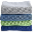 thumbnail image 5 of Pack of 4 Cooling Towels (90*30cm), Ice Towels, Microfiber Towels for Gym, Workout, Fitness, Running, Workout and More (Random Colors), 5 of 5