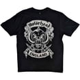 thumbnail image 1 of Motorhead Unisex T-Shirt Crossed Swords England Crest, 1 of 3