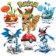 thumbnail image 2 of Bloques de construcción de Pokémon Pikachu, Eevee, Tyranitar, Corviknight, Poké Ball, Greninja, Charizard, Venusaur, juegos de ladrillos, modelo de juguete de regalo, 2 of 4