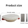 thumbnail image 3 of 9 Inch Round Bread Proofing Basket with Linen Liner & Dual Handle - for Sourdough Baking & Artisan Bread(1Pcs, B), 3 of 6