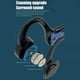 thumbnail image 2 of Auriculares inalámbricos de conducción ósea Oído abierto Bluetooth 5.3 Auriculares deportivos con ranura para tarjeta NikouMX Deportes, 2 of 8
