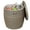 Gray, variant on EasyUp Resin Ice Bucket – Insulated Outdoor Bar Cooler, Leakproof Ice Chest for Patio, Poolside & Camping