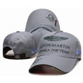 thumbnail image 1 of Aston Martin Formula 1 Cap - Minimalist Light Gray Team Hat, 1 of 12