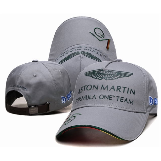 Aston Martin Formula 1 Cap - Minimalist Light Gray Team Hat