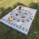 thumbnail image 1 of Tent moisture-proof picnic mat camping tablecloth lawn mat bohemian knitted thread blanket American outdoor camping blanket, 1 of 5