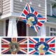 thumbnail image 1 of 90X150Cm Bandera Union Jack Con Ojales De Metal Banderas Nacionales Del Reino Unido La Reina 70 A帽os Gloriosos Jubileo Bandera Platino Jubileo Bandera Decoraciones Para Colgar En El Jard铆n Al Aire Li, 1 of 7