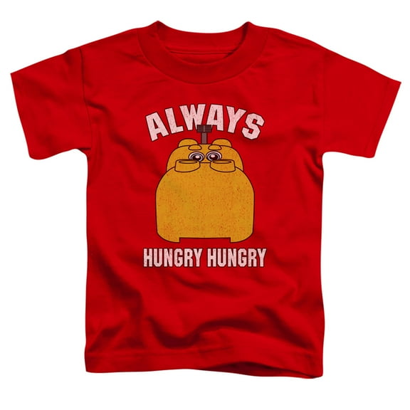 Hungry Hungry Hippos Hungry S/S Toddler T-Shirt Red