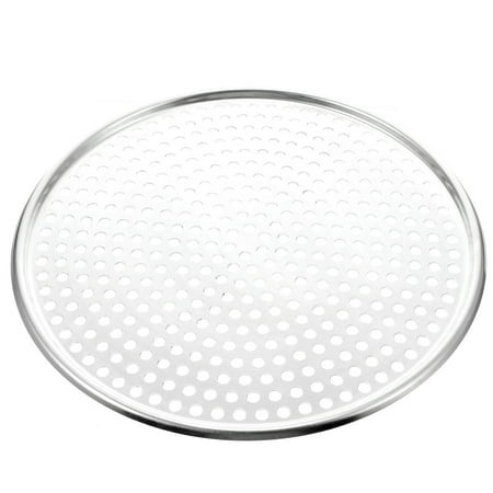 

1Pc Pizza Pan Baking Pan with Holes Aluminum Alloy Baking Tray Kitchen Gadget