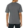 thumbnail image 2 of Pro Club Men's Heavyweight Cotton Short Sleeve Crew Neck T-Shirt-CHAR-L, 2 of 3