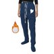 thumbnail image 4 of Gibobby Pantalones casuales para mujer, cómodos pantalones de pijama con pierna recta, pantalones de yoga con cordón, transpirables, pantalones de pijama con bloques de color（Azul， S), 4 of 5