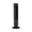 black, variant on Tower Fan Air Circulator, Bladeless Desktop Cooler, Speed Adjustable Ventilator, Quiet Portable USB Device for Bedroom Living Room Office Indoor Ventilation