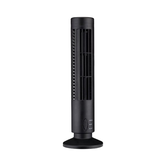 Tower Fan Portable Electric Quiet Cooling Vertical Standing Bladeless Floor Fans 2 Speeds Wind Modes Timer For Bedroom Office Desk Bladeless Tower Fan Cooling Fan Mini Room Fan