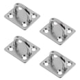 thumbnail image 1 of 4 Piezas de material acero Inoxidable 304 de Resistencia, Almohadilla Cuadrada, licencia , , de 6 Mm shamjiam Boat Square Eye Plate, 1 of 8