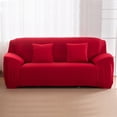 thumbnail image 2 of CHOK 2024 Sofa Slipcover L Shape Gray Sofa Cover Sectional Couch Cover Spandex Non Slip with Elastic Bottom Furniture Protector Cover for for Home Decor 2+3seater, 2 of 9