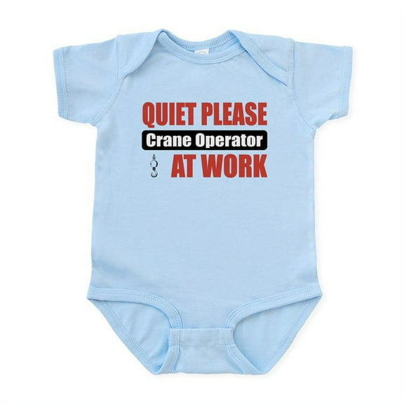 CafePress - Crane Operator Work Infant Bodysuit - Baby Light Bodysuit, Size Newborn - 24 Months