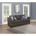 thumbnail image 2 of Salizar Upholstered Flared Arm Sofa Charcoal Grey, 2 of 10