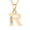 Golden, variant on EDHITNR Personalized Name Necklace, Custom Letter Pendant Jewelry for Women, Fashion Initial Necklace Gift, 26 English Alphabet Copper Chain Necklace for Birthday Holiday Travel
