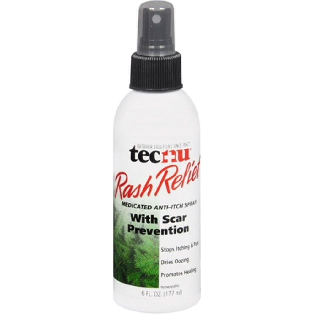 Tecnu Rash Relief Medicated AntiItch Spray 6 oz (Pack of 3) Walmart