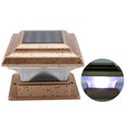 thumbnail image 2 of Solar Powered Garden Security Lamp Outdoor Waterproof Home Garden Post Deck Light (White Light), 2 of 8