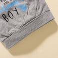 thumbnail image 6 of ASFGIMUJ Toddler Boys Long Sleeve Letter Prints Tops And Pants Child Kids 2Pcs Set Outfits Kids Clothese,Size 6 Months-12 Months, 6 of 7