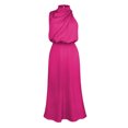 thumbnail image 1 of Nouvelle Robe Sans Manches en satin Printemps et Été Robe de Soirée Élégante et à la Mode, 1 of 4