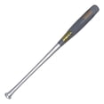 thumbnail image 1 of Beisbolmania Bat Beisbol Torpedo Compuesto Maple Bamboo Juvenil 32 Plata con Gris, 1 of 3