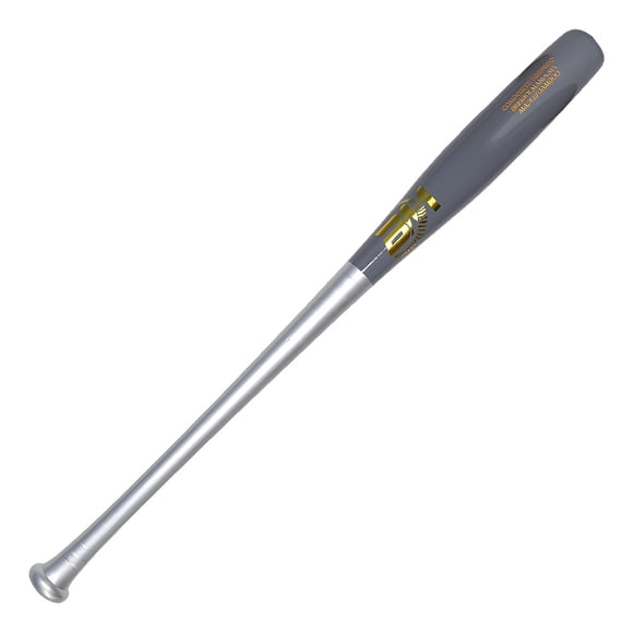 Beisbolmania Bat Beisbol Torpedo Compuesto Maple Bamboo Juvenil 31 Plata con Gris