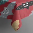 thumbnail image 4 of Halloween Colorful Bats Pattern Rectangle Tablecloth 60"x102",Waterproof Polyester Rectangle Table Cloth, Wipeable Spillproof Polyester Tablecloth for Dining, Camping, Indoor and Outdoor, 4 of 6