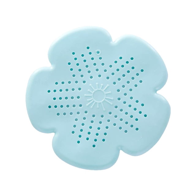 Colador para lavabo de baño, bonito tapón para el pelo, estilo moderno y sencillo (verde)