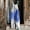 Blue, variant on Graphic Jumpsuits For Women Casual Sleeveless Adjustable Spaghetti Strap Wide Leg Long Pants One Piece Jumpsuits Crewneck Baggy Overalls Going Out Vacation Summer Rompers For Women XL