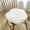 White, variant on Non-Slip Plush Dining Chair Mat for Winter, Thick Cushioned Floor Protector in 17.72x17.72in Size - Pink